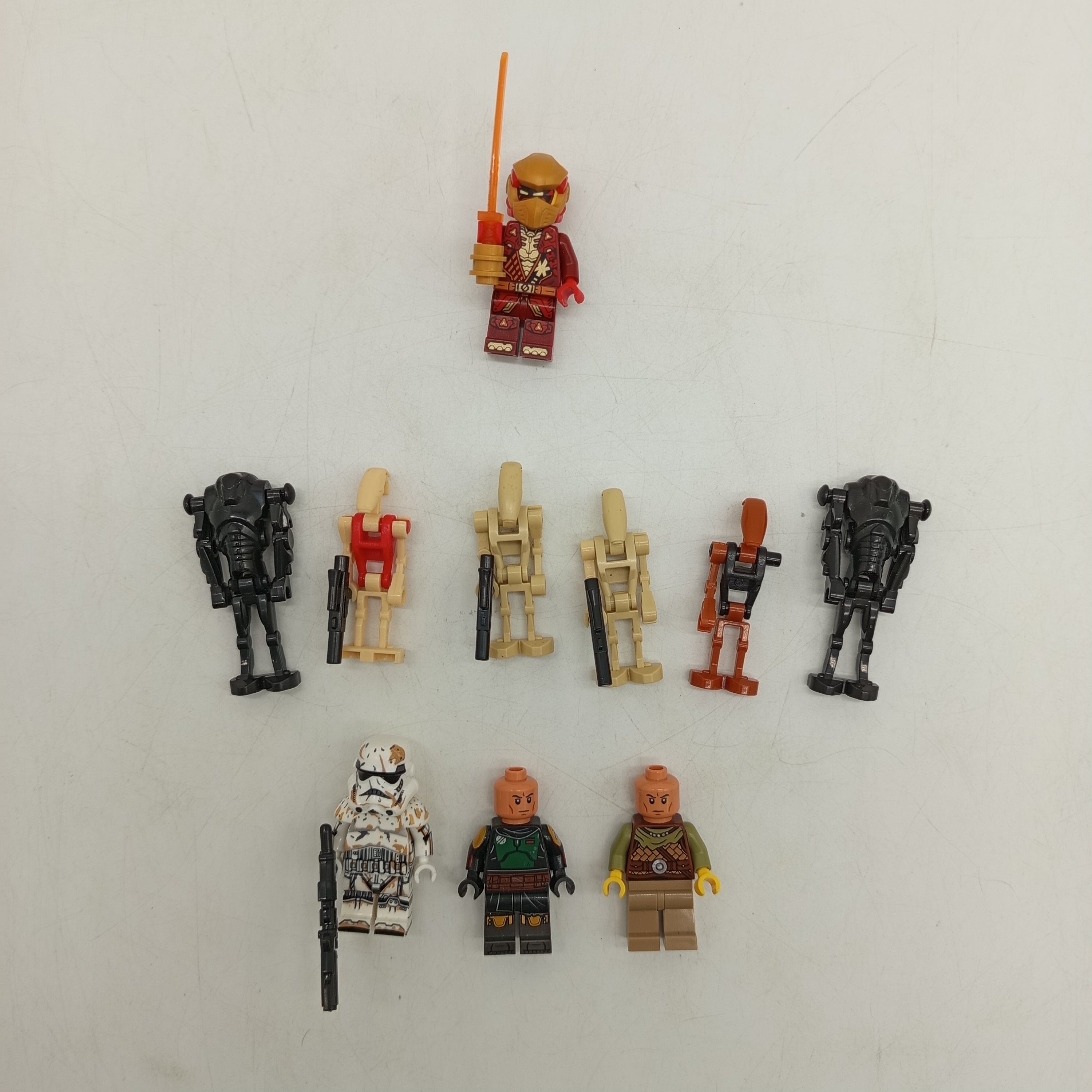 LEGO Bundle Ninjago StarWars 10x Figuren, gebraucht, ab 6 Jahre